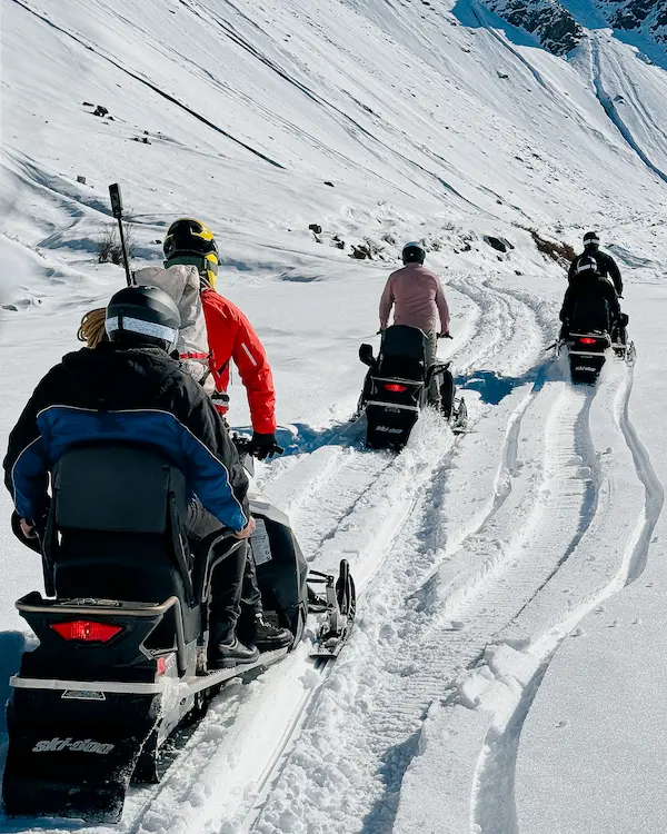 Passeio Moto De Neve Transporte + Tickets