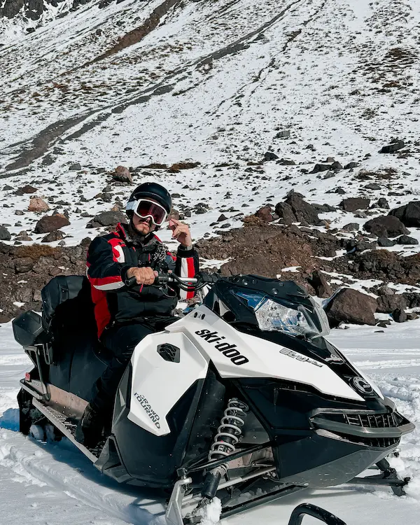 Passeio Moto De Neve Transporte + Tickets