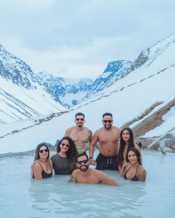 Termas De Colina Com Churrasco Chileno