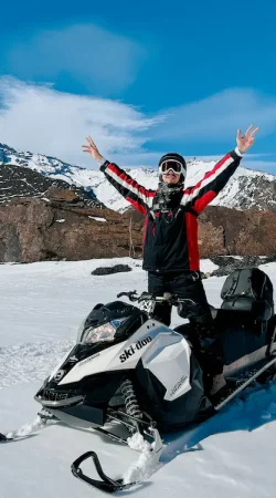 Passeio Moto De Neve Transporte + Tickets